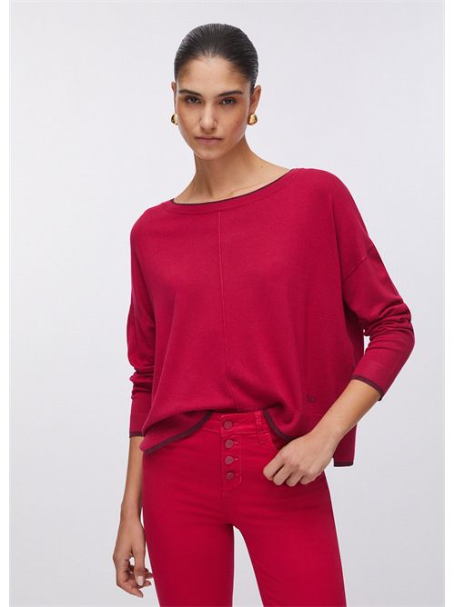 Maglia regular fit LIU JO | WA6283MS49I/91955